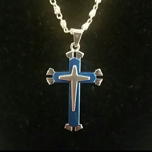 A16 Blue Cross Stainless Steel - Picture 4 of 8